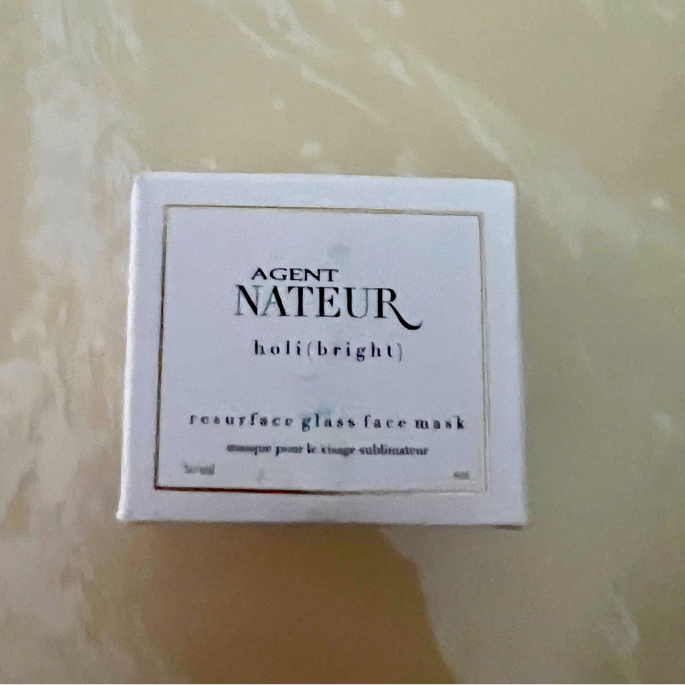 Agent Nateur holi (bright) resurface glass face mask - New in Box
